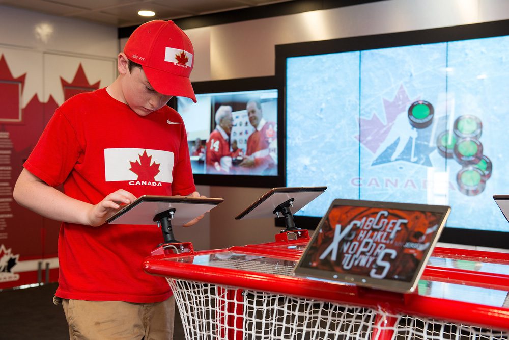 Hockey Canada Anniversary tour truck